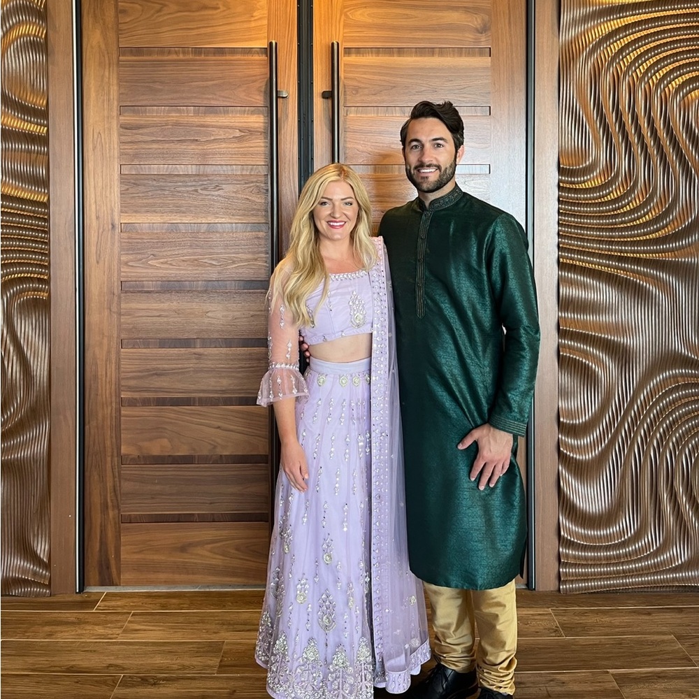 Sari 2 piece set / Lehenga